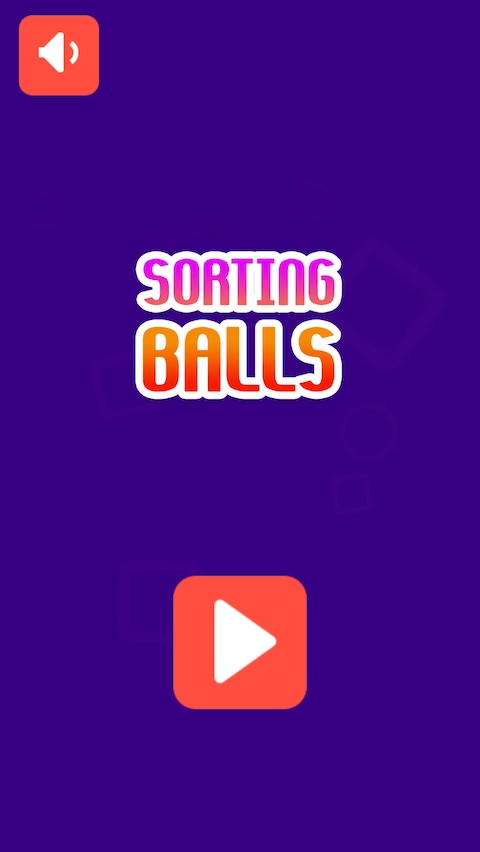 Screenshot N1 of Sorting Balls Browser Game