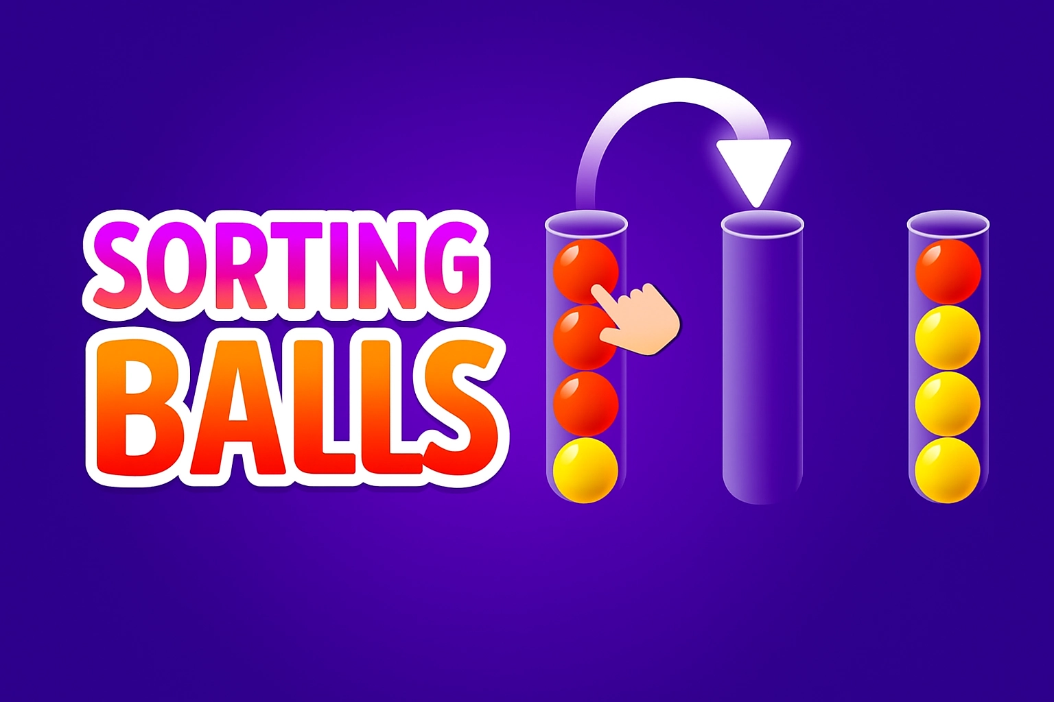 Cover of Sorting Balls Browser Game