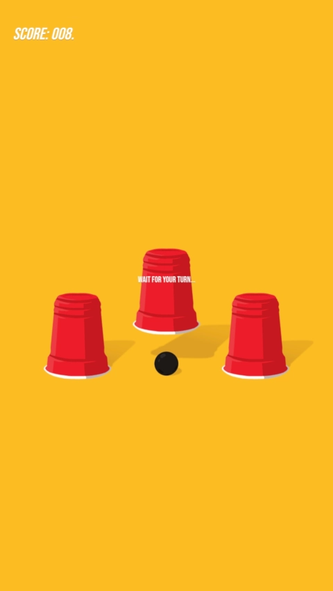 Screenshot N2 of Three Cups Browser Game