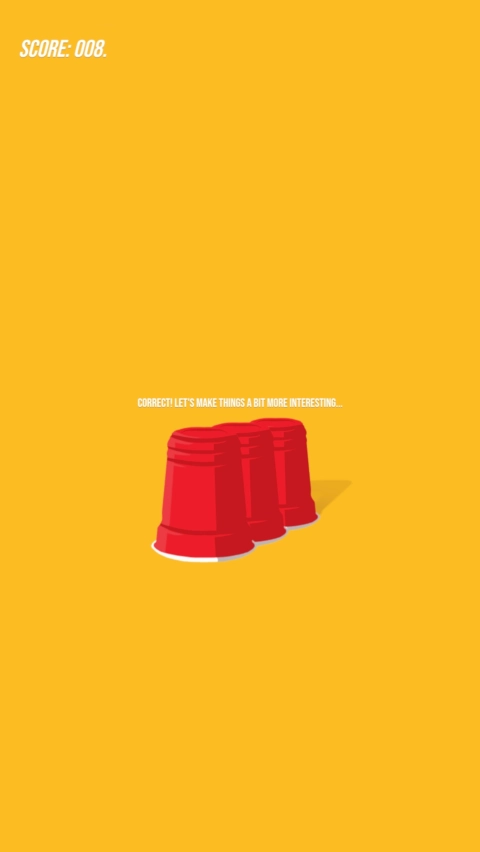 Screenshot N4 of Three Cups Browser Game