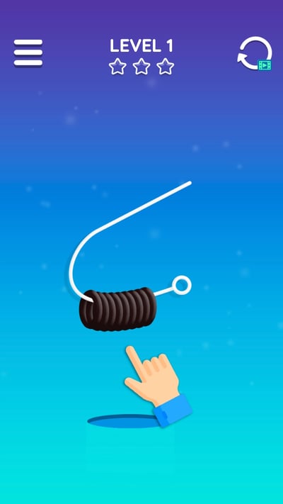 Capture 3 du jeu Chute d'Anneaux