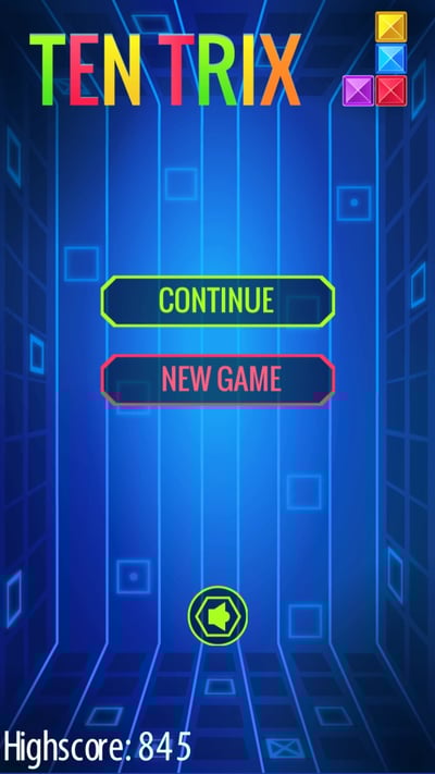 Capture d’écran 1 du jeu TenTrix